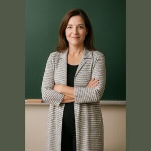 New Chico's Travelers Geometric LS Liquid Slinky 3 Button Duster Size 1 Medium